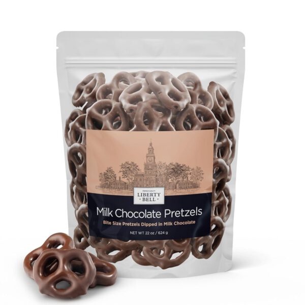 Milk Chocolate Pretzels, 22 Ounce Bag