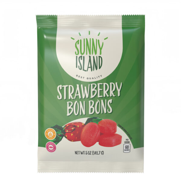 Strawberry Bon Bons, 5-Ounce Pack
