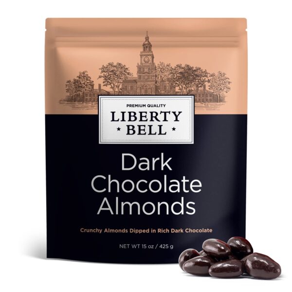 Dark Chocolate Covered Almonds | 15-Ounce Pack